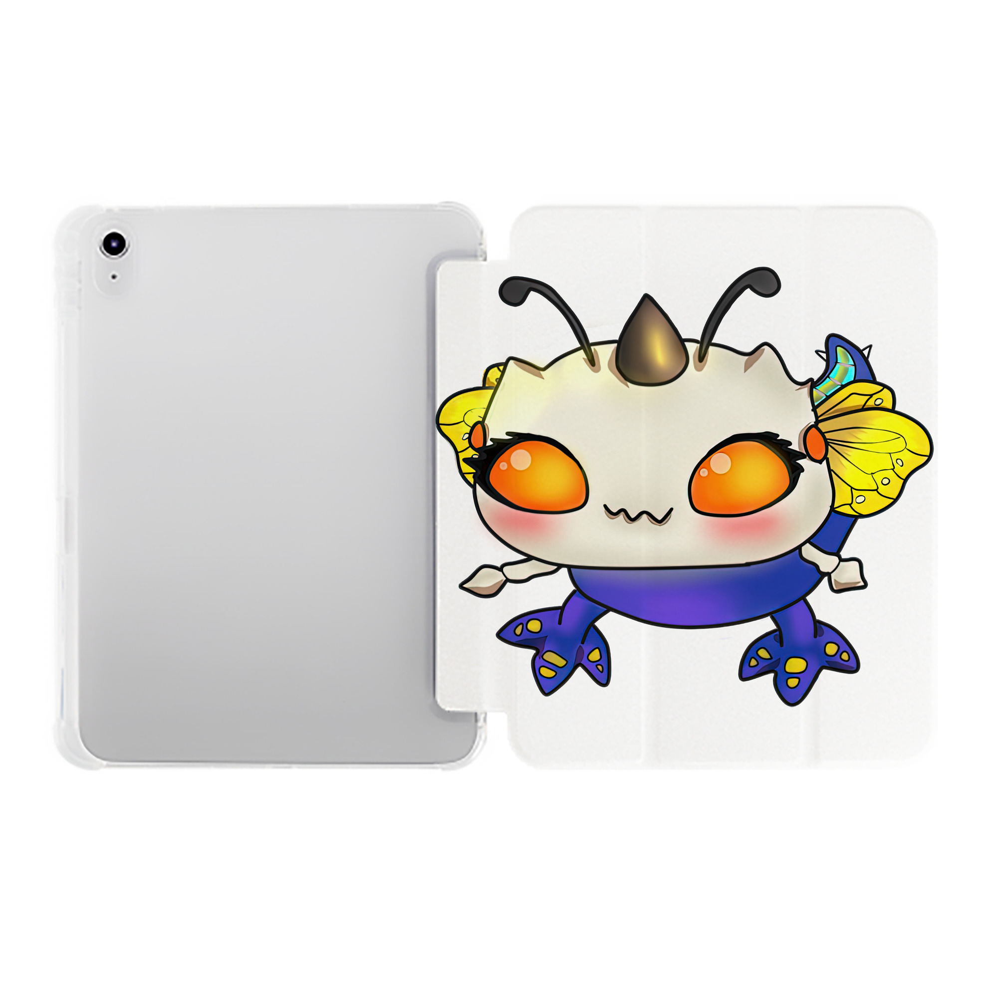 （画像用） リーグ・オブ・レジェンド League of Legends LOL IPad ケース ペン収納付き 三つ折りスタンド PUレザー×シリコン 対応機種9.5/10.5/10.9インチ